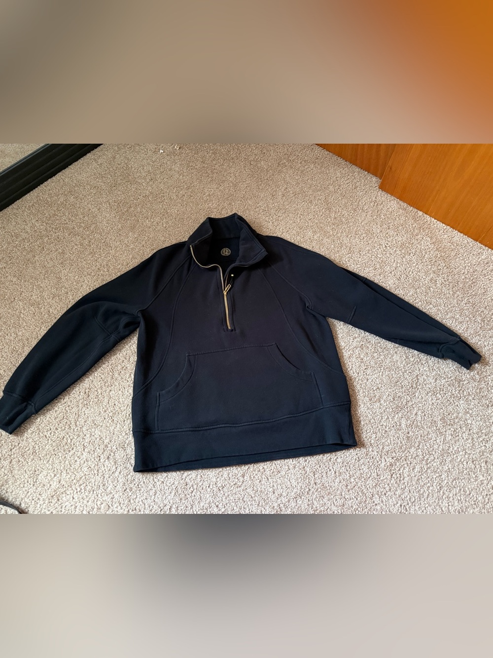 Lululemon oversized half zip